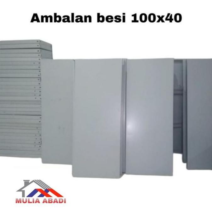 Rak ambalan besi 100x40 Termurah