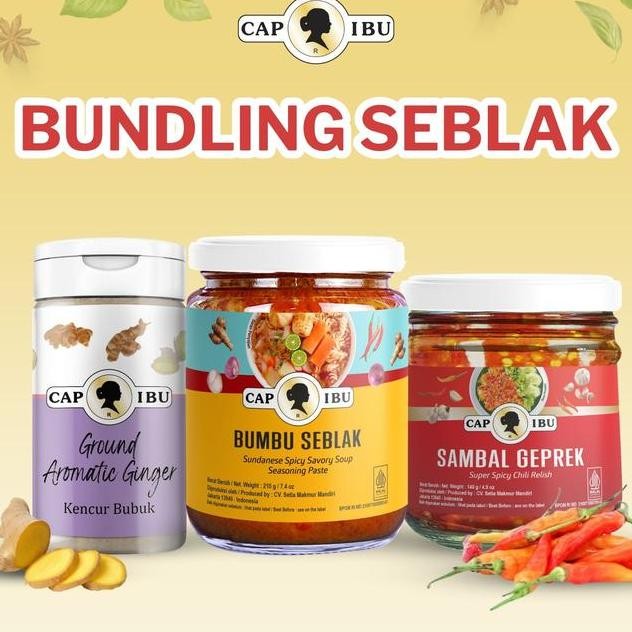 

Bundling Ebla Cap Ibu Bumbu Ebla Bubu Encur Dan Ambal Gep