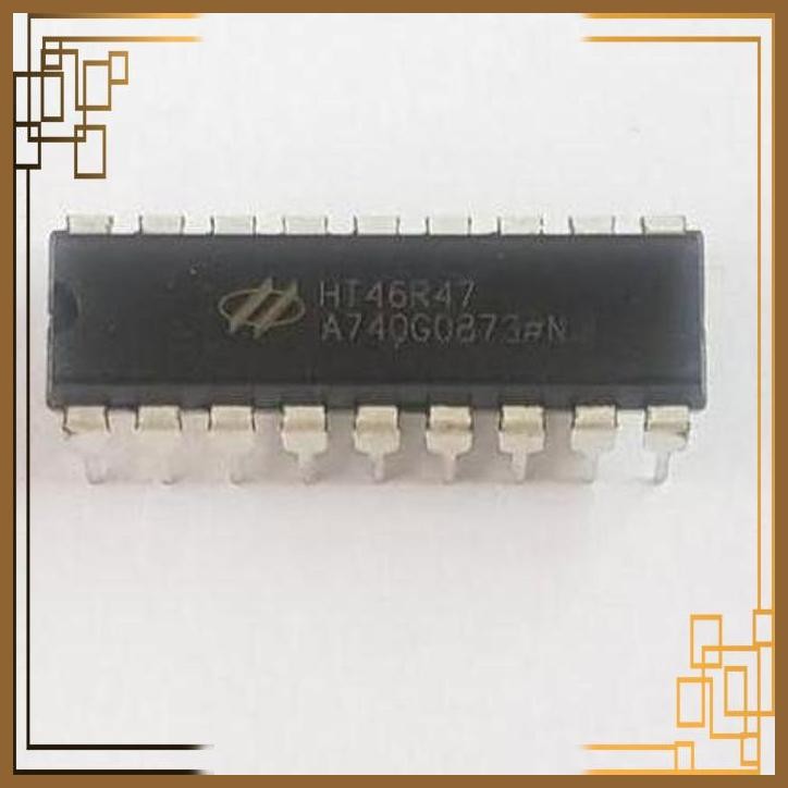 [SRE] HT46R47 HT 46R47 HOLTEK IC 8-BIT MCU KOMPOR INDUKSI DRIVER DIP-18