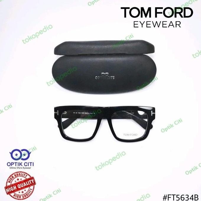 Frame Kacamata Pria Tomford 5634 Kotak Besar Dan Tebal Grade Original Terlaris