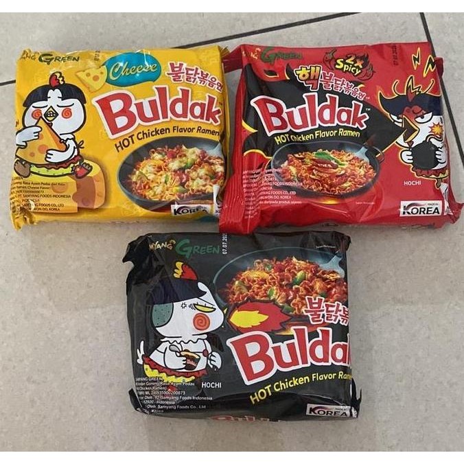 

Baru Samyang Green Hot Chicken Ramen Buldak Cheese Carbonara Extreme 140G