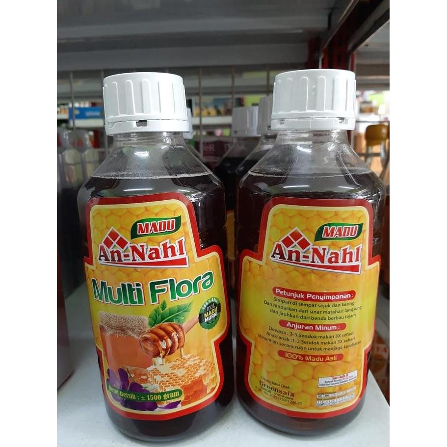 

BARU MADU MURNI MULTIFLORA AN NAHL 1,5KG ORIGINAL 1500GR