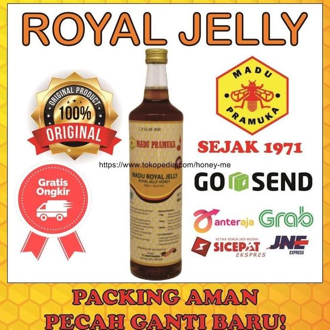 

BARU MADU ASLI ROYAL JELLY 650ML MADU PRAMUKA ALAMI