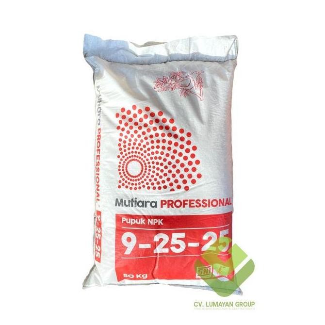 

Terlaris New Pupuk Npk Mutiara Professional 9-25-25 50Kg - Npk Profesional 100% Ori