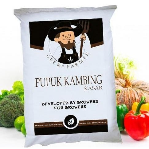 

Terlaris Pupuk Kandang Kambing Kasar (Geek Farmer)