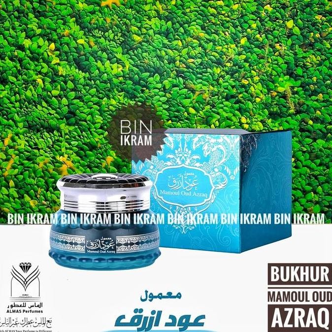 READY Bukhur Almas Oud Azraq Mamoul Buhur Arab Blue Oud Dupa Mamul Oud Azroq
