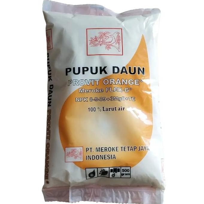 

Terlaris Provit Orange Pupuk Npk Daun Pelebat Buah 500Gr