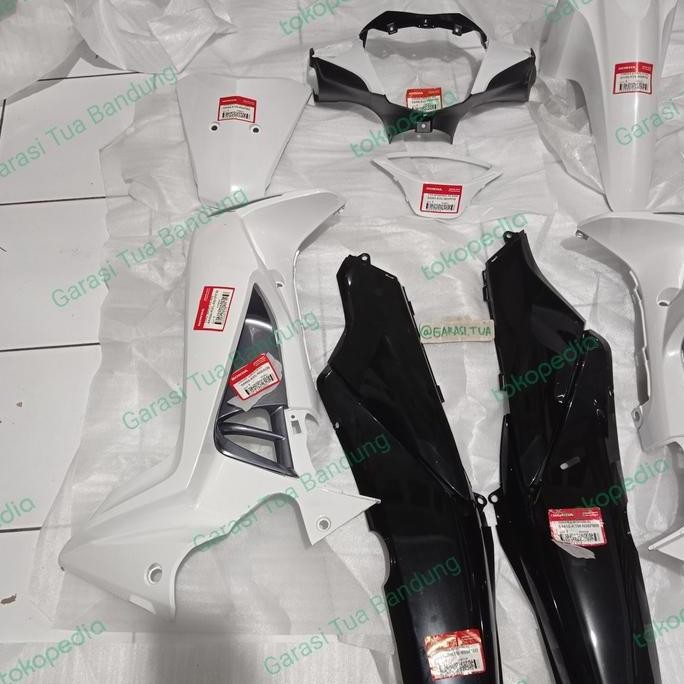 Full Set Body Bodi Supra X 125 Batman Asli Ori Original Orisinil AHM murah