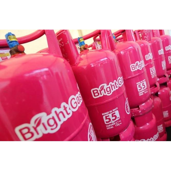 Tabung Gas Lpg Bright Gas 5,5 Kg + Isi