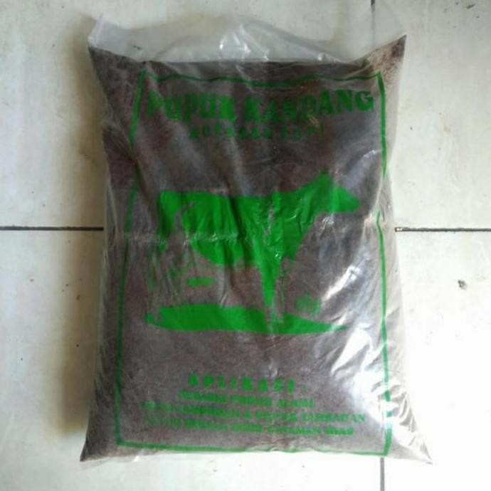 

Terlaris Pupuk Kandang Sapi, Pupuk Alami Organik, Repack 1 Kg