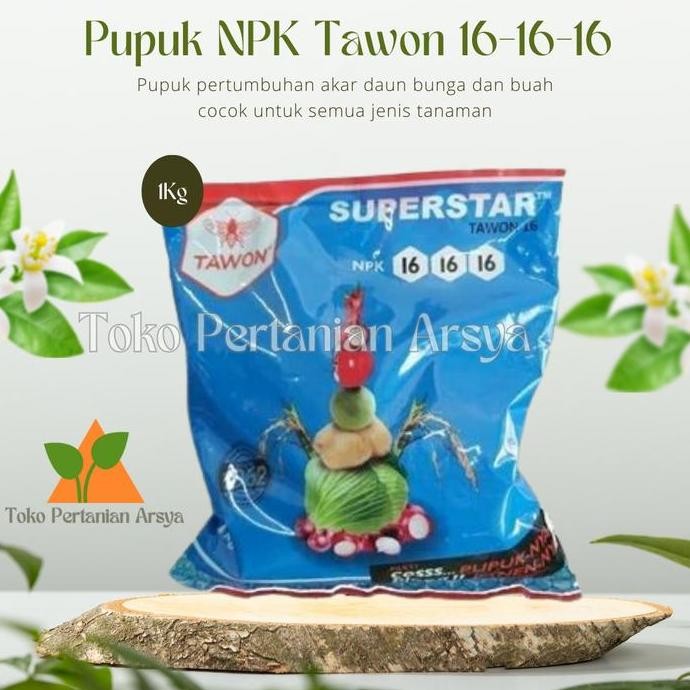 

Terlaris Cap Tawon Pupuk Npk 16 16 16 Kemasan 1 Kg
