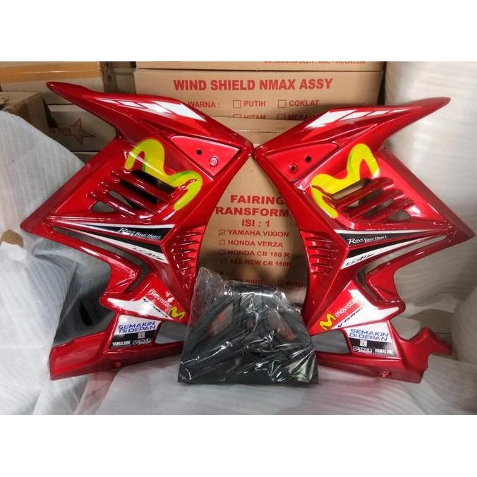 half fairing vixion new nva nvl , sayap vixion new nva / nvl murah
