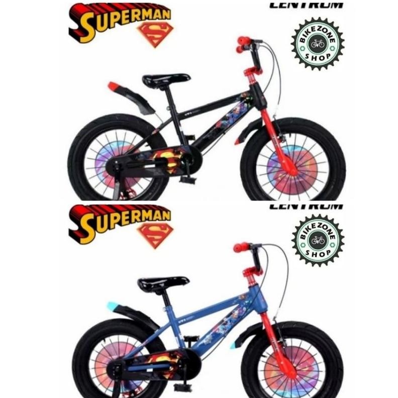 Sepeda anak laki BMX 12 16 18 Centrum Superman Ban jumbo CT 8625-3-8