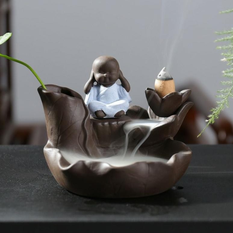 *MURAH Tempat Bakar Dupa Asap Ke Bawah Arus Balik Hiolo gj-46