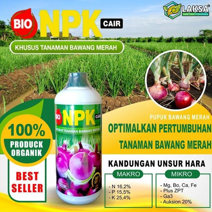 

Terlaris Pupuk Cair Mempercepat Pertumbuhan Bawang Merah / Bio Npk Bawang Merah 1 Liter