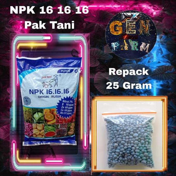 

Terlaris Pupuk Npk 16 16 16 Repack Pupuk Npk Pak Tani 16 16 16 Pupuk Daun Bunga Buah Masa Vegetatif Generatif