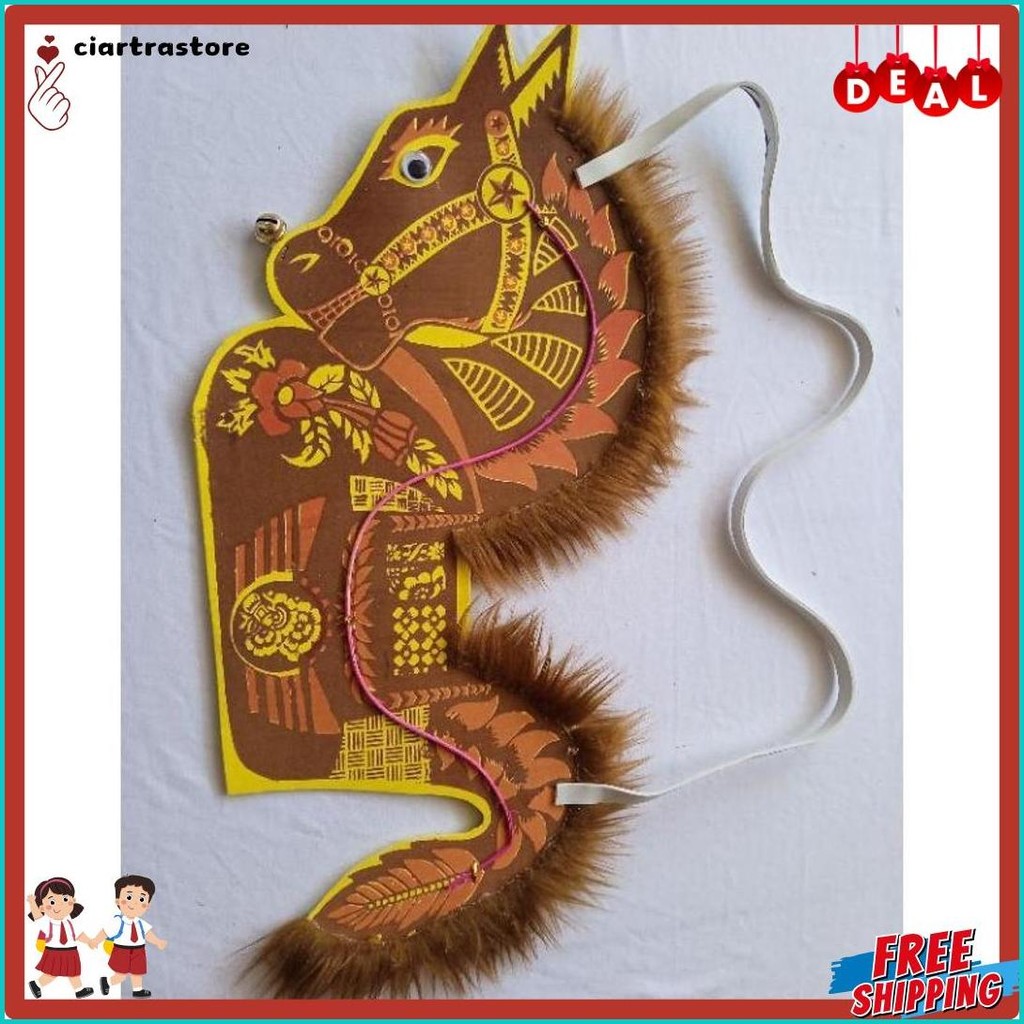 Kuda Spon Anak/Kuda Lumping Spon Anak / Kuda Lumping Jaranan Jaran Kepang Spon Anak Diskon