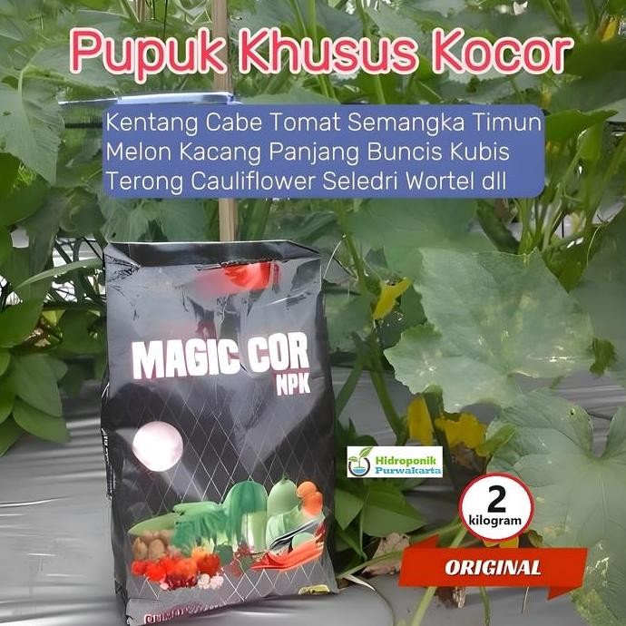 

Terlaris Pupuk Npk Plus Unsur Mikro Magic Cor Khusus Kocor Isi 2 Kg Untuk Aneka Tanam