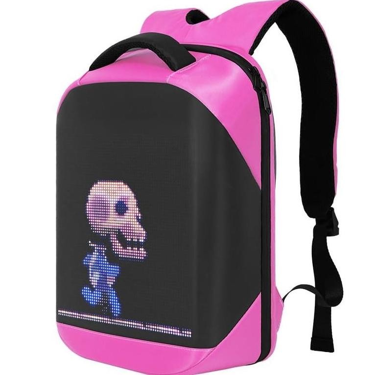 Tas colorful LED backpack children backpack adult backpack