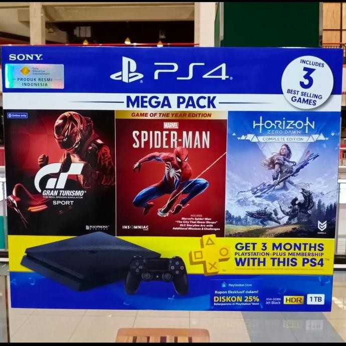 new PS4 Slim 1TB Megapack .. playstation4 1 tb mega pack