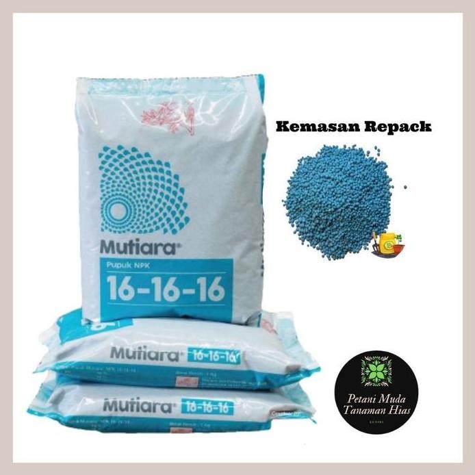 

Terlaris Pupuk Npk Mutiara 161616 Ukuran Repack Kemasan