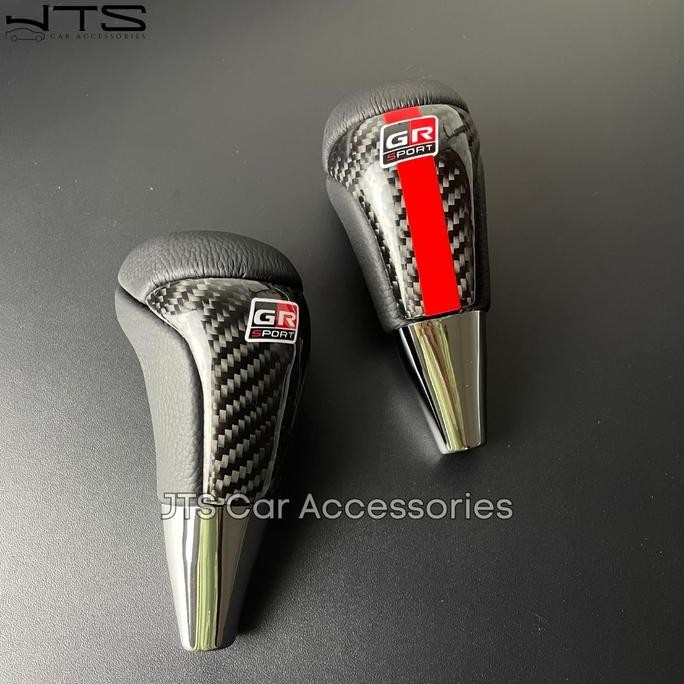 TERBARU - Gear Shift Knob Carbon GR Sport untuk Mobil Toyota