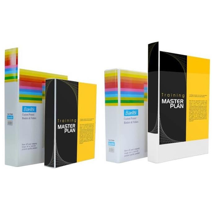 

Ready Bantex Insert Binder 3 Ring A4 65Mm White