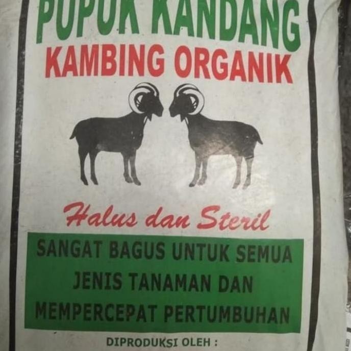 

Terlaris Media Tanam Pupuk Kandang Kambing Organik Halus