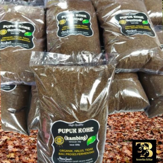 

Terlaris Pupuk Kandang Kambing 0,5Kg, Pupuk Kambing Fermentasi, Pupuk Organik