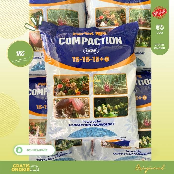 

Terlaris Pupuk Npk Dgw Compaction 15 15 15 1Kg Kemasan Pabrik