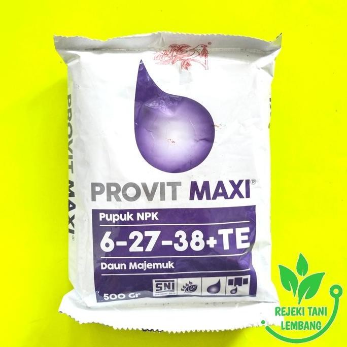 

Terlaris Pupuk Npk Provit Maxi 500Gr 6-27-38+Te