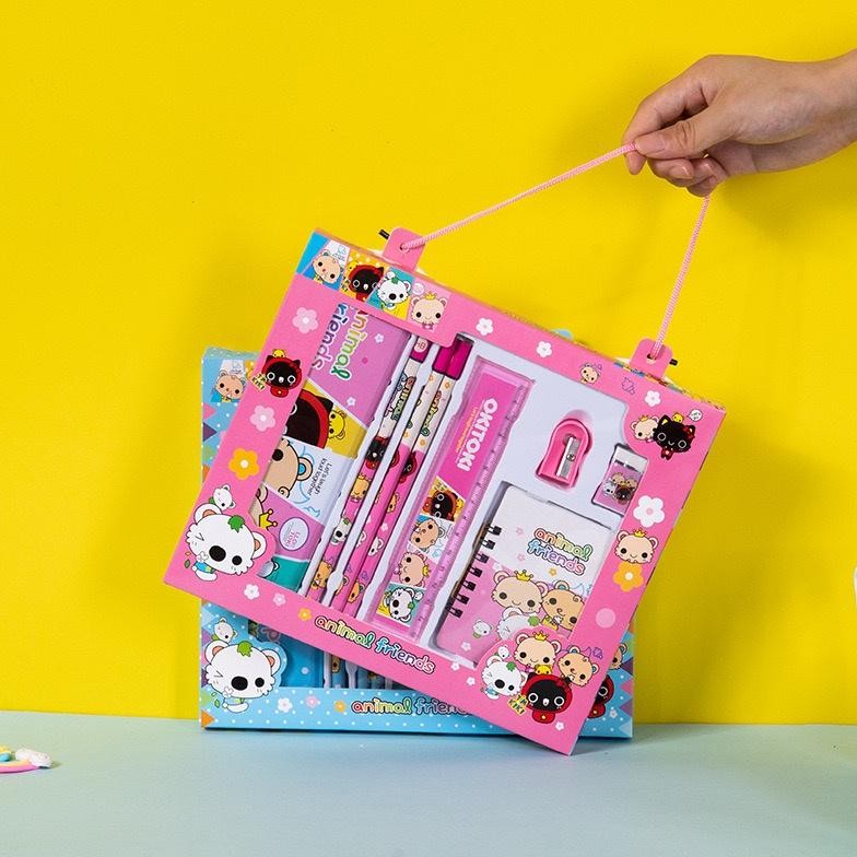 

Ready Paket Alat Tulis Set Stationery Set Study Anak Karakter Toysforhome