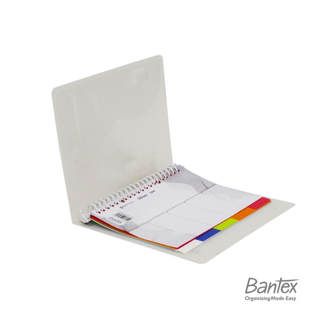 

Ready Bantex Binder Polos A5 20 Ring Transparan