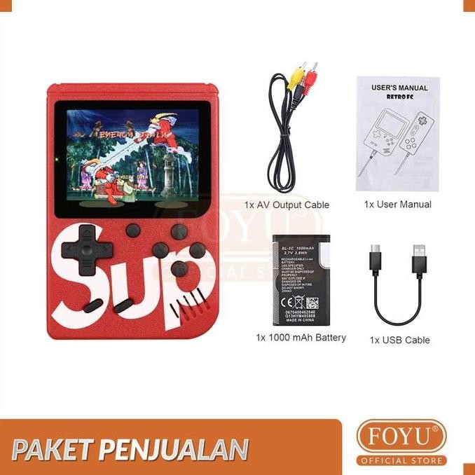 new Gameboy Retromini Mainan Anak Portable SUP Game