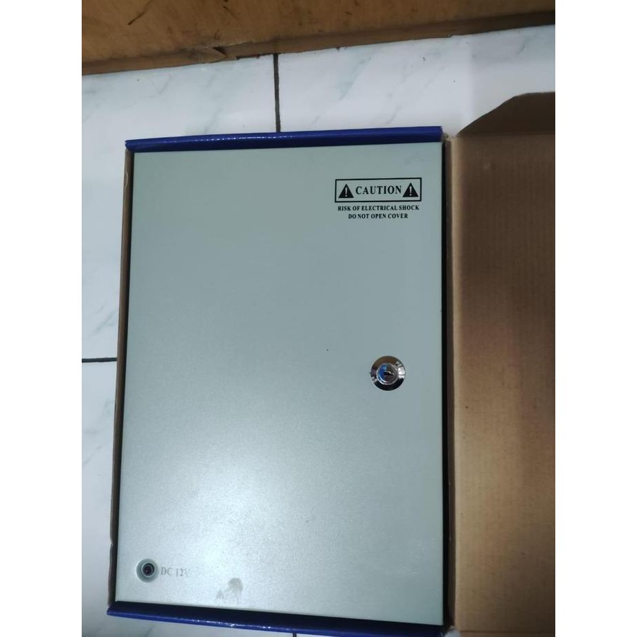 BEBAS ONGKIR - CCTV POWER Supply 110V-220V 20A plus BOX Original