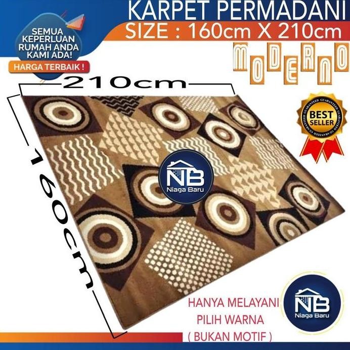 baru Karpet permadani Moderno 160 x 210