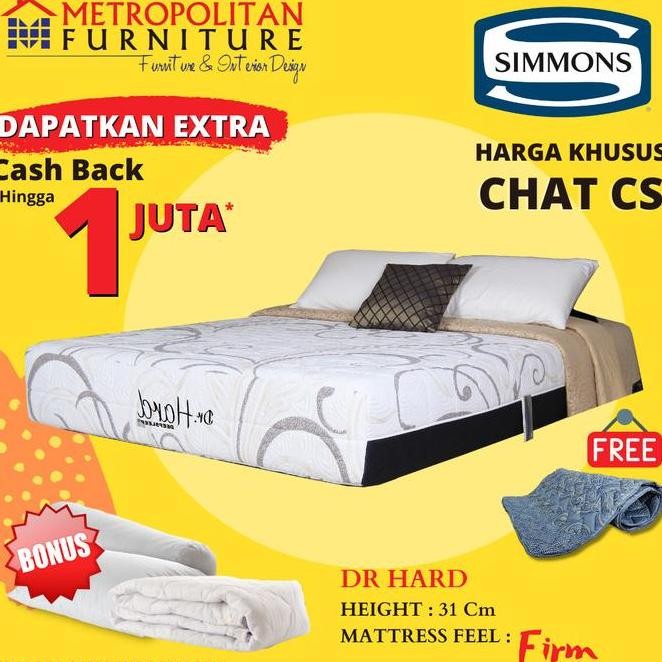 Kasur SIMMONS Springbed Dr. Hard / Kasur Spring bed Simmons Orthopedic