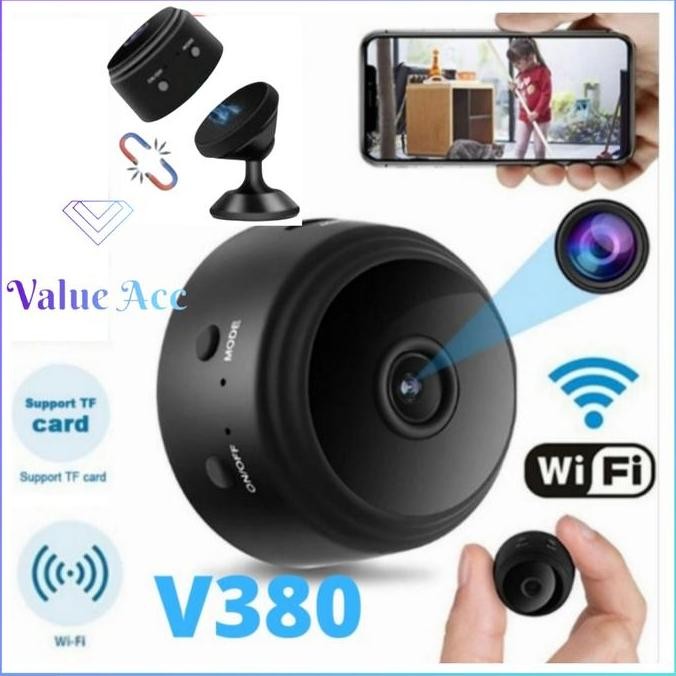 Ipcam Mini A9 Magnet - Kamera mini - Cctv Wireless