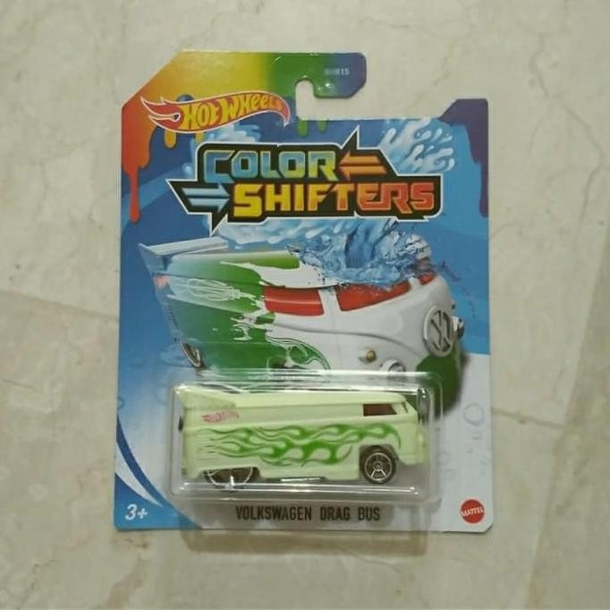 hotwheels color shifters vw drag bus