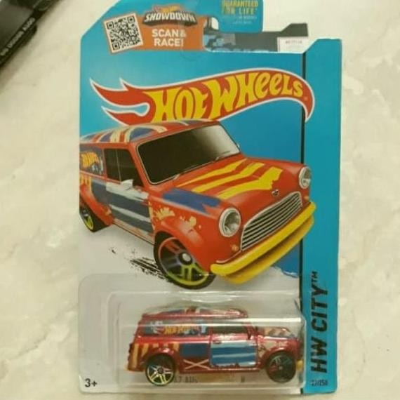 hotwheels austin mini van