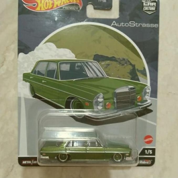 hotwheels mercedes benz 280 sel 4.5 auto strasse