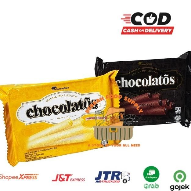 

Ready stok Terlaris ( BERKAH ) Gery Chocolatos Mini Rolls 27gr Mamamia Lezatoz Italian Chocolate Snack Cemilan Wafer Murah Enak Termurah