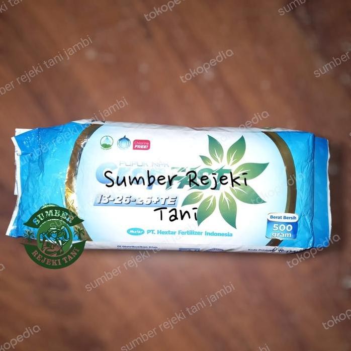 

Terlaris Pupuk Npk Cropfast Dgw 13.26.26 Kemasan 500Gr