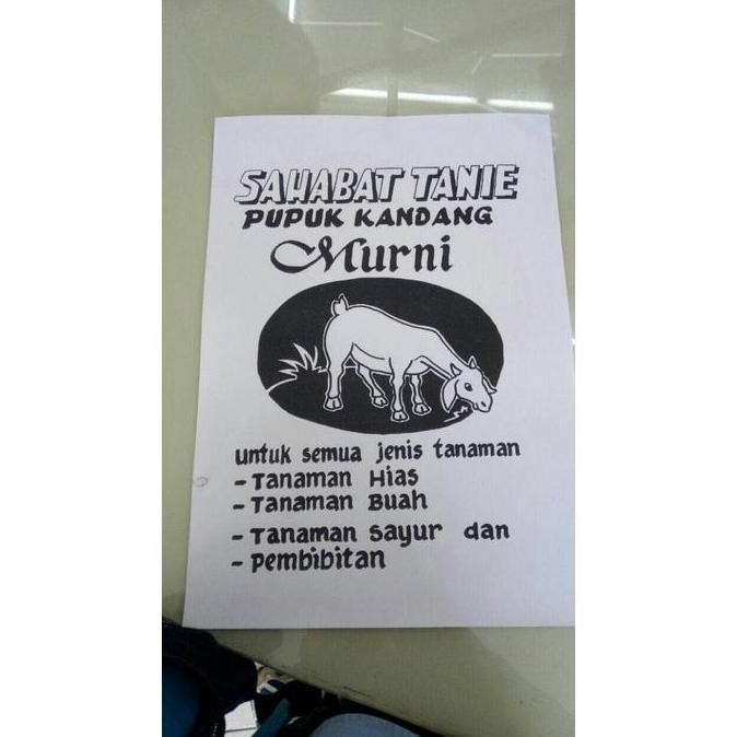 

Terlaris Pupuk Kandang Kambing Murni