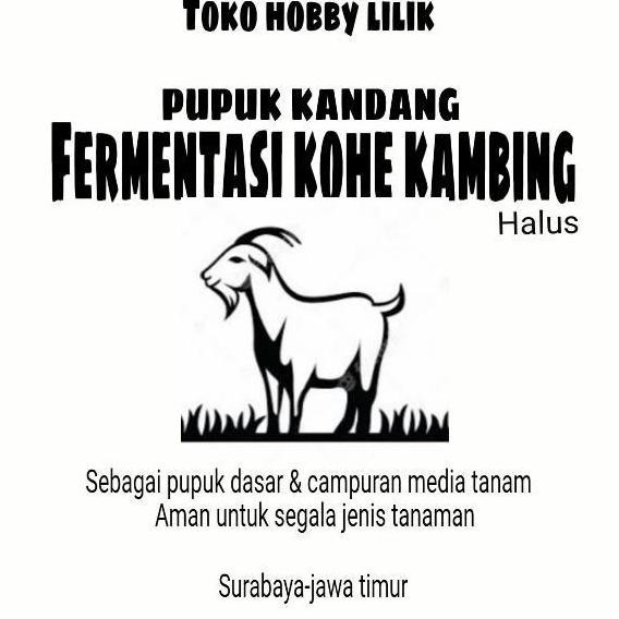 

Terlaris Pupuk Kandang Fermentasi Kohe Kambing,Halus