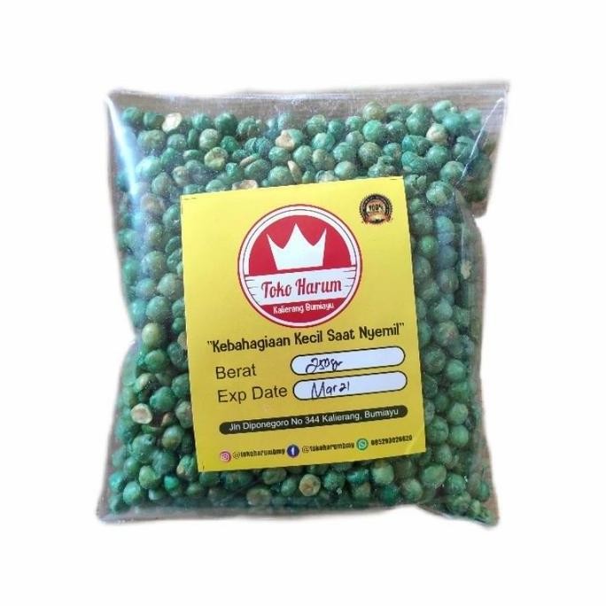 

Terlaris Kapri Hijau Kacang Polong 250 Gram [Harum Snack Official] Harum Snack