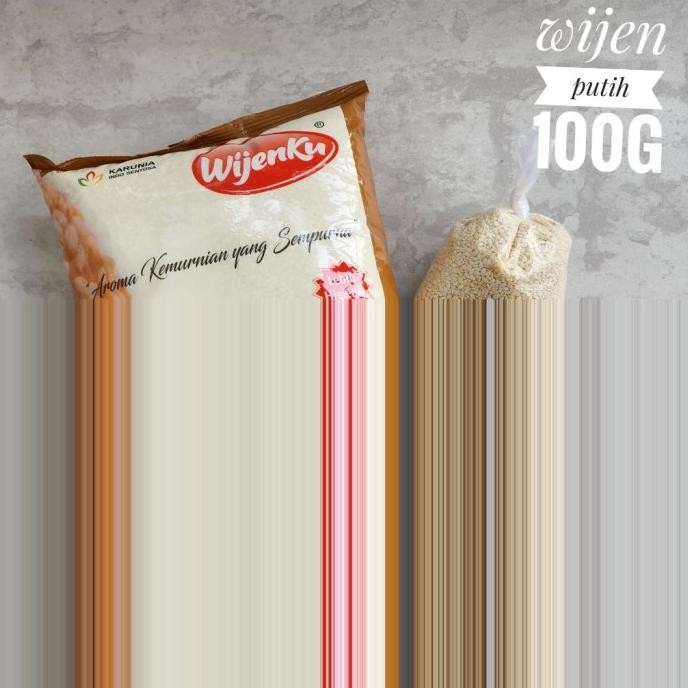 

Terlaris Wijen Putih Halal Kemasan Kecil 100 Gr | White Sesame Seeds 100 Gr