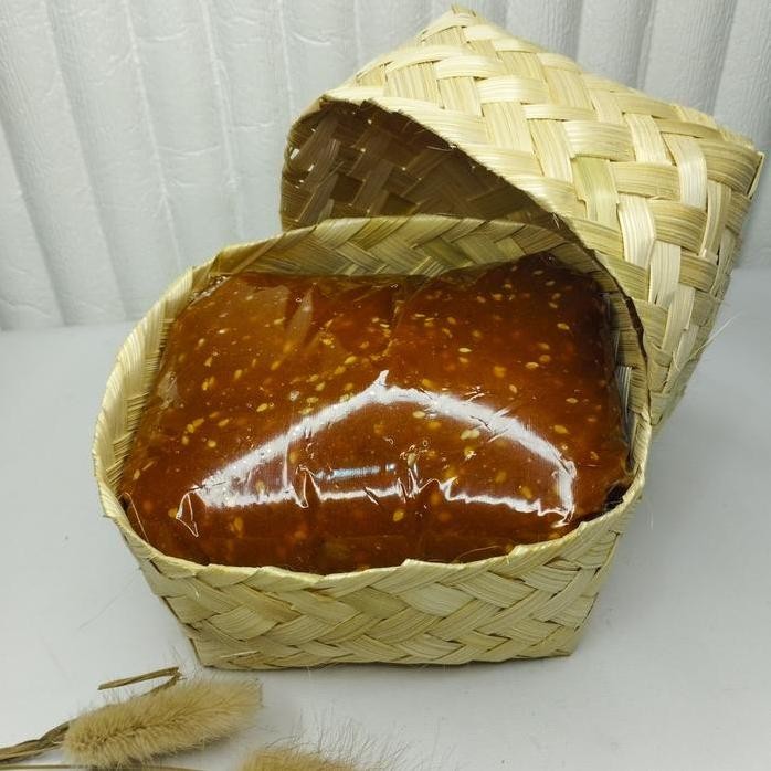 

Terlaris Jenang Ketan Wijen 1Kg | Dodol Gula Jawa Dengan Campuran Wijen Ukuran 1Kg | Khas Jawa Tengah Food Snack Manis Legit