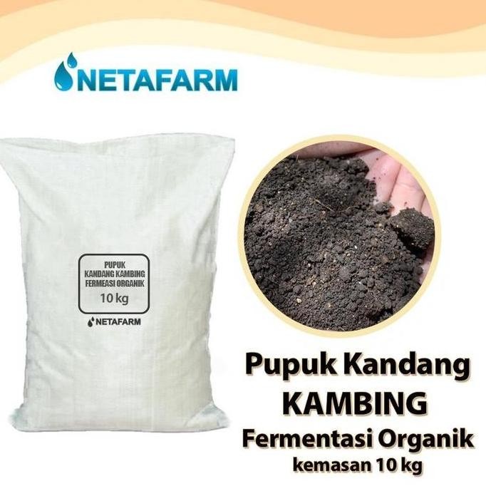 

Terlaris Pupuk Kandang Kambing Fermentasi Organik - 10 Kg - Cloverfarm