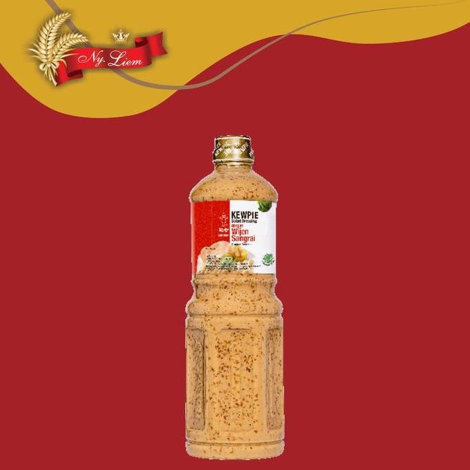 

Terlaris Kewpie Salad Dressing Dengan Wijen Sangrai / Roasted Sesame 1 Liter